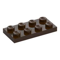 Plate 2 x 4 (Dark Brown)
