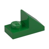 Brick Sloped 45° 2 x 1 with 2/3 Cutout [New Version] (Green)