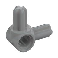 Technic Pin Connector Hub with 2 Perpendicular Axles (Light Bluish Gray)