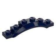 Wheel Arch, Mudguard, 1 1/2 x 6 x 1 [Arch Extended] (Dark Blue)