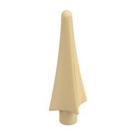 Weapon Spear Tip with Fins (Tan)