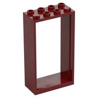 Door Frame 2 x 4 x 6 (Dark Red)