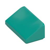 Brick Sloped 30° 1 x 2 x 2/3 (Dark Turquoise)