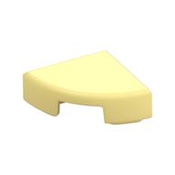 Tile Round 1 x 1 Quarter (Bright Light Yellow)