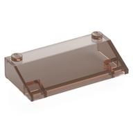 Brick Sloped 33° 3 x 6 No Inner Walls (Trans-Brown)
