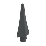 Weapon Spear Tip with Fins (Dark Bluish Gray)
