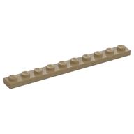 Plate 1 x 10 (Dark Tan)