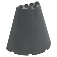 Cone Half 8 x 4 x 6 (Dark Bluish Gray)