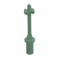 Bar 3L with Handle, Stop Ring and Side Stops (Minifig Ski Pole) (Sand Green)