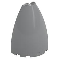 Cone Half 6 x 3 x 6 (Elliptic Paraboloid) (Light Bluish Gray)