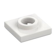 Turntable 2 x 2 Female (White)