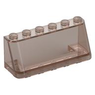 Windscreen 2 x 6 x 2, Thin Top (Trans-Brown)