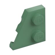 Wedge Plate 2 x 2 Left (Sand Green)