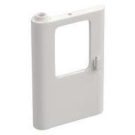 Door 1 x 4 x 5 Train Left - Thick Support Bottom (White)