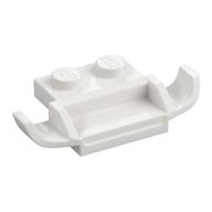 Grille / Spoiler with 1 x 2 Plate, 2 x 2 Anti-studs (Racers Car) (White)