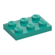 Plate 2 x 3 (Dark Turquoise)