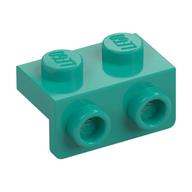 Bracket 1 x 2 - 1 x 2 (Dark Turquoise)