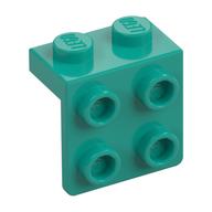 Bracket 1 x 2 - 2 x 2 (Dark Turquoise)