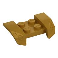 Mudguard 2 x 4 with Molded Headlights (Pearl Gold)