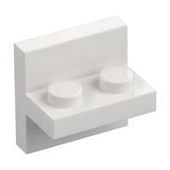 Bracket 2 x 2 with 1 x 2 Vertical Studs (White)
