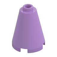 Cone 2 x 2 x 2, Open Stud (Medium Lavender)