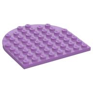 Plate 8 x 8 with Rounded End (Medium Lavender)