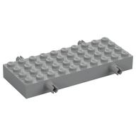Vehicle Base, Brick Special 4 x 10 with 4 Pins (Light Bluish Gray)
