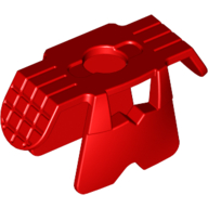 Minifig Neckwear Armour Ninja Style [Plain] (Red)