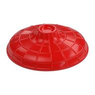 Hat Conical Asian with Raised Center (Red)