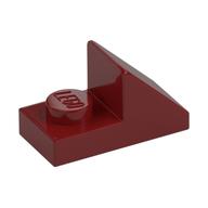 Brick Sloped 45° 2 x 1 with 2/3 Cutout [New Version] (Dark Red)