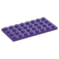 Plate 4 x 8 (Dark Purple)