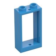 Window 1 x 2 x 3 Flat Front (Dark Azure)