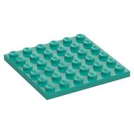 Plate 6 x 6 (Dark Turquoise)