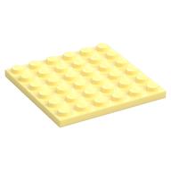 Plate 6 x 6 (Bright Light Yellow)