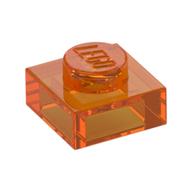 Plate 1 x 1 (Trans-Orange)