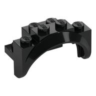 Wheel Arch, Mudguard 4 x 2 x 2 1/2 (Black)
