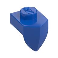 Plate Special 1 x 1 with Vertical Tooth (Blue)