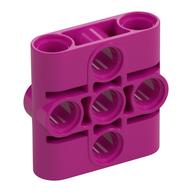 Technic Connector Beam 3 x 3 (Magenta)