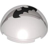 Dome Hemisphere 4 x 4 with Batman Print (Trans-Brown)
