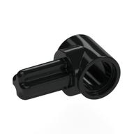 Technic Pin Connector Hub with 1 Axle (Black)