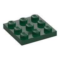 Plate 3 x 3 (Dark Green)