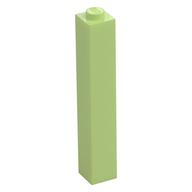 Brick 1 x 1 x 5 with Solid Stud (Yellowish Green)