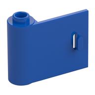 Door 1 x 3 x 2 Left - Open Between Top and Bottom Hinge (Blue)