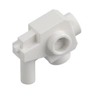 Weapon Gun / Blaster with Studs on Side (White)