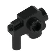 Weapon Gun / Blaster with Studs on Side (Black)