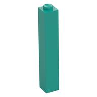 Brick 1 x 1 x 5 with Solid Stud (Dark Turquoise)
