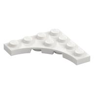 Plate Special 4 x 4 with 3 x 3 Quarter Round Cutout (White)