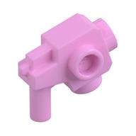 Weapon Gun / Blaster with Studs on Side (Bright Pink)