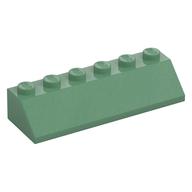 Brick Sloped 45° 2 x 6 (Sand Green)