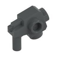 Weapon Gun / Blaster with Studs on Side (Dark Bluish Gray)